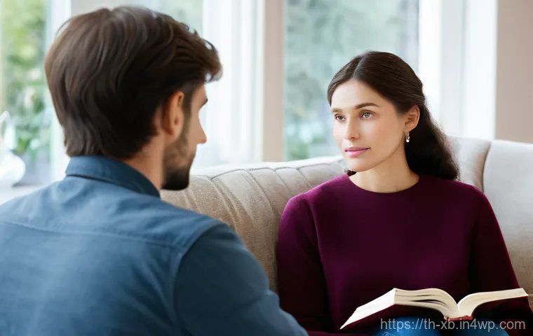 정서적 민첩성을 높이는 면담 기법 - **Prompt 1: Emotional Self-Regulation**
    "A professional woman, in her early 30s, is seated at a ...